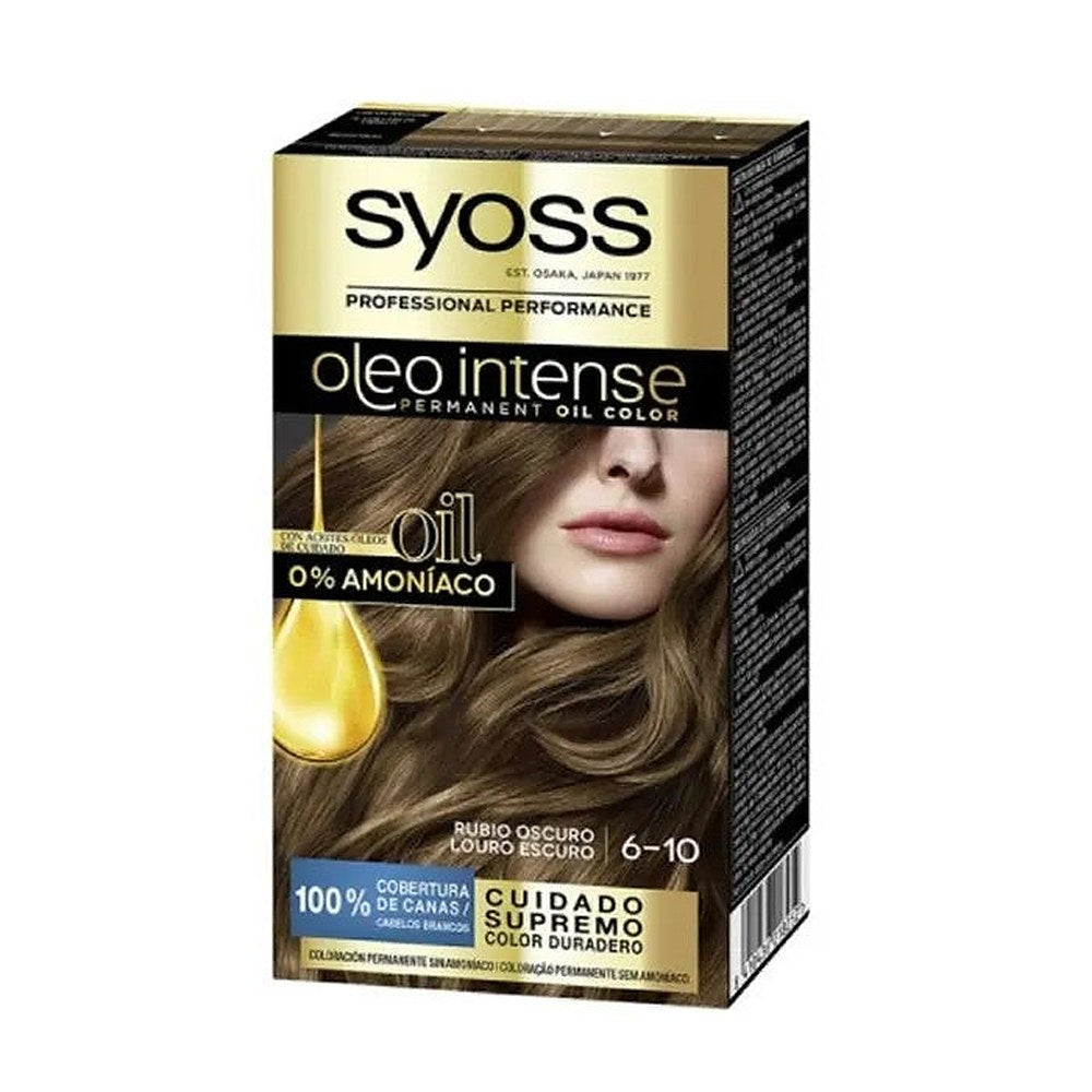 Syoss Oleo Intense Color Permanent 6-10 Dark Blonde