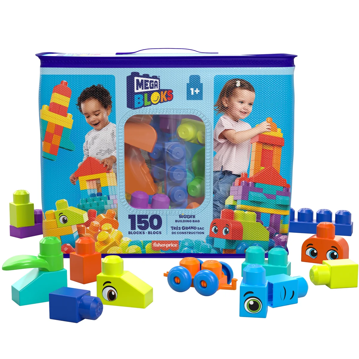 Fisher Price Mega Bloks First Builders Toddler Toys Set