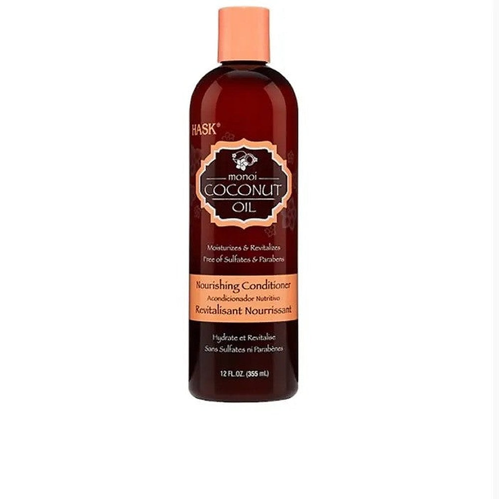 Hask Monoi Ravitseva hoitoaine Kookosöljy 355 ml — Hoitoaine hiuksille