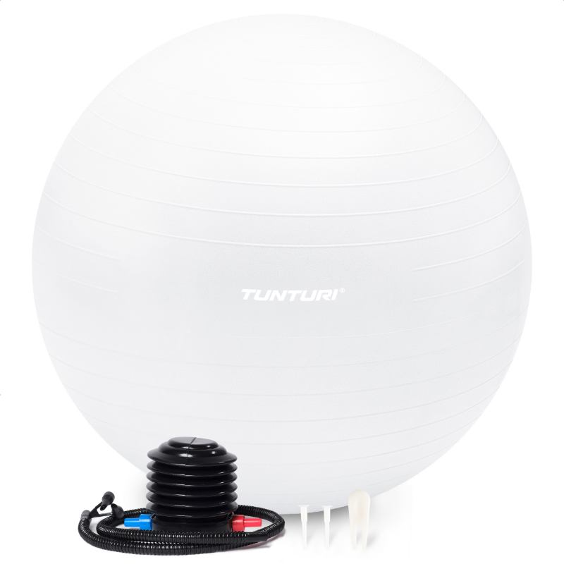 Tunturi Anti Burst Jumppapallo 65-90cm (valkoinen) - 65cm