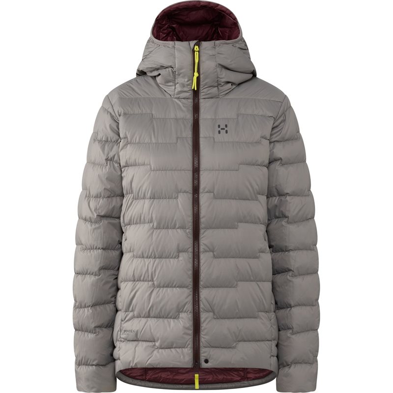 Haglöfs ROC Flash Down Hood Women Stone Brick - L