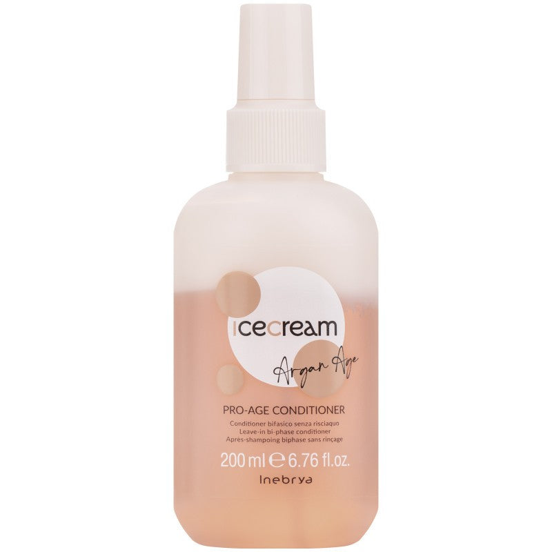 Inebrya Ice Cream Argan Pro Age Biphasic hoitoaine 200ml