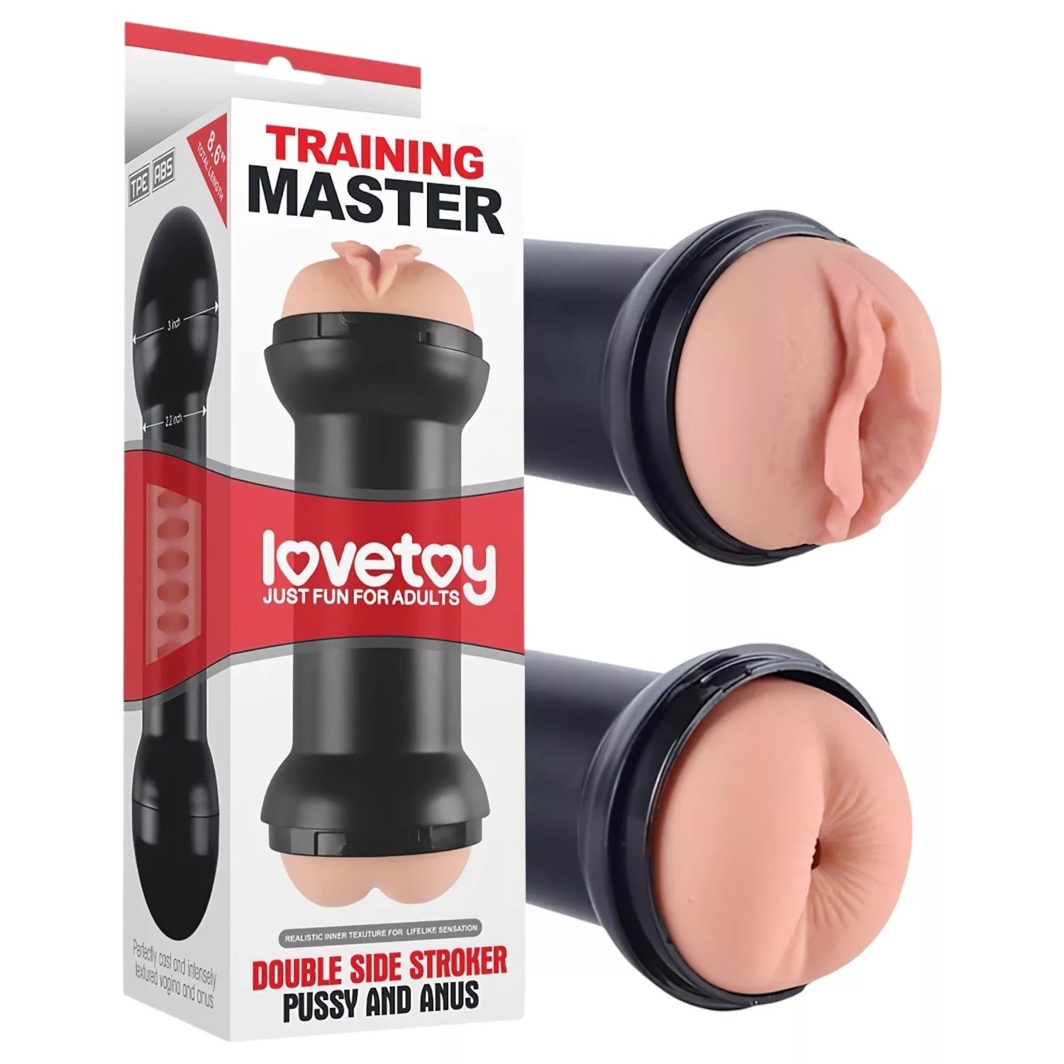 Lovetoy Double Side Stroker Tekopillu