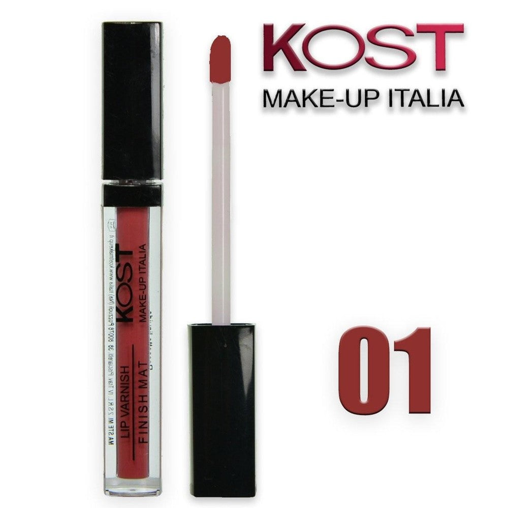 Kost Make Up Tinta Kost 01 Nestemäinen Huulipuna Musta ja Tummanpunainen