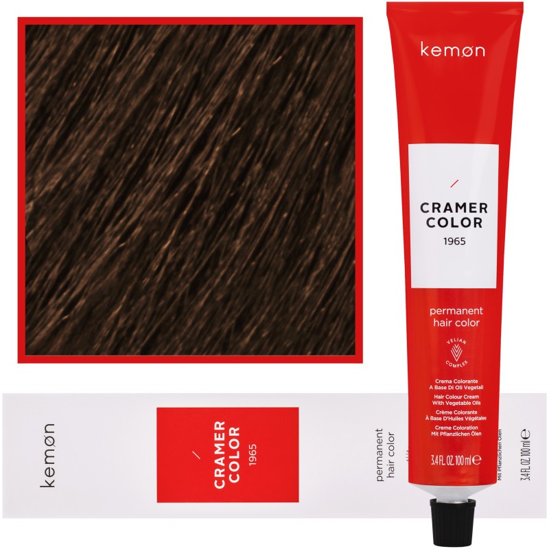 Kemon Cramer Color hiusvärikerma kookosöljy, 100 ml 7.3