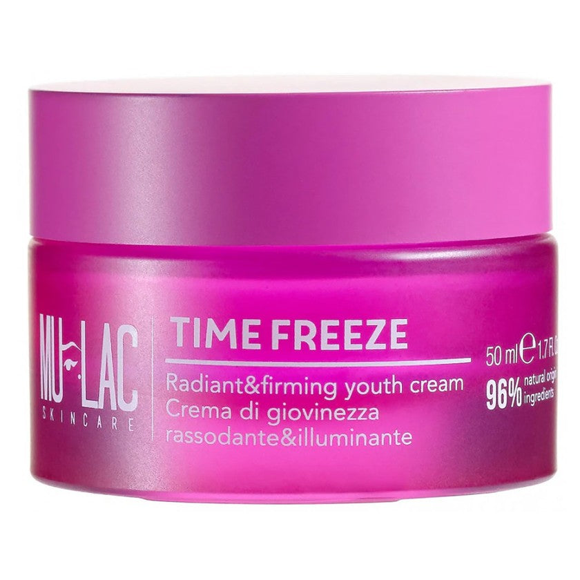 Mulac Cosmetics Time Freeze - Kiinteyttävä ja Kirkastava Kasvovoide 50 ml