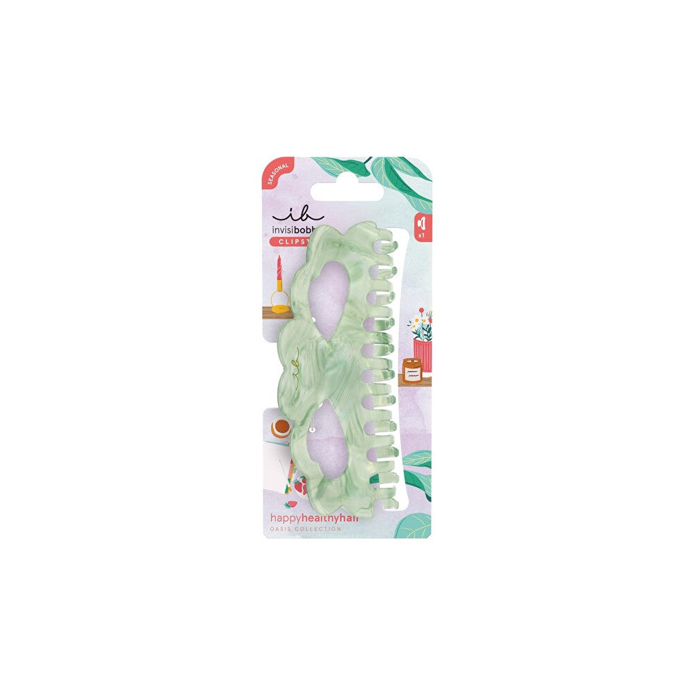Invisibobble Clipstar L Oasis Matcha Reset — Fermaglio per capelli