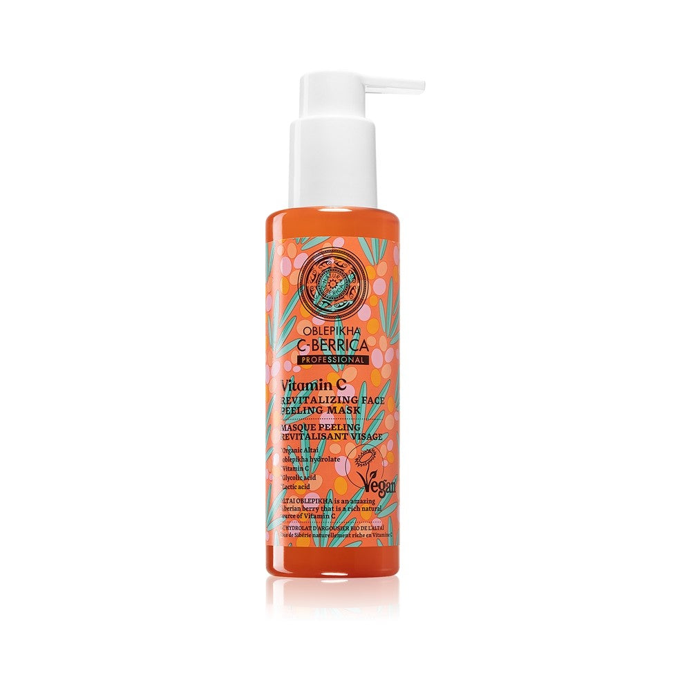 Natura Siberica Oblepikha C-Berrica elvyttävä kuorintanaamio 145 ml