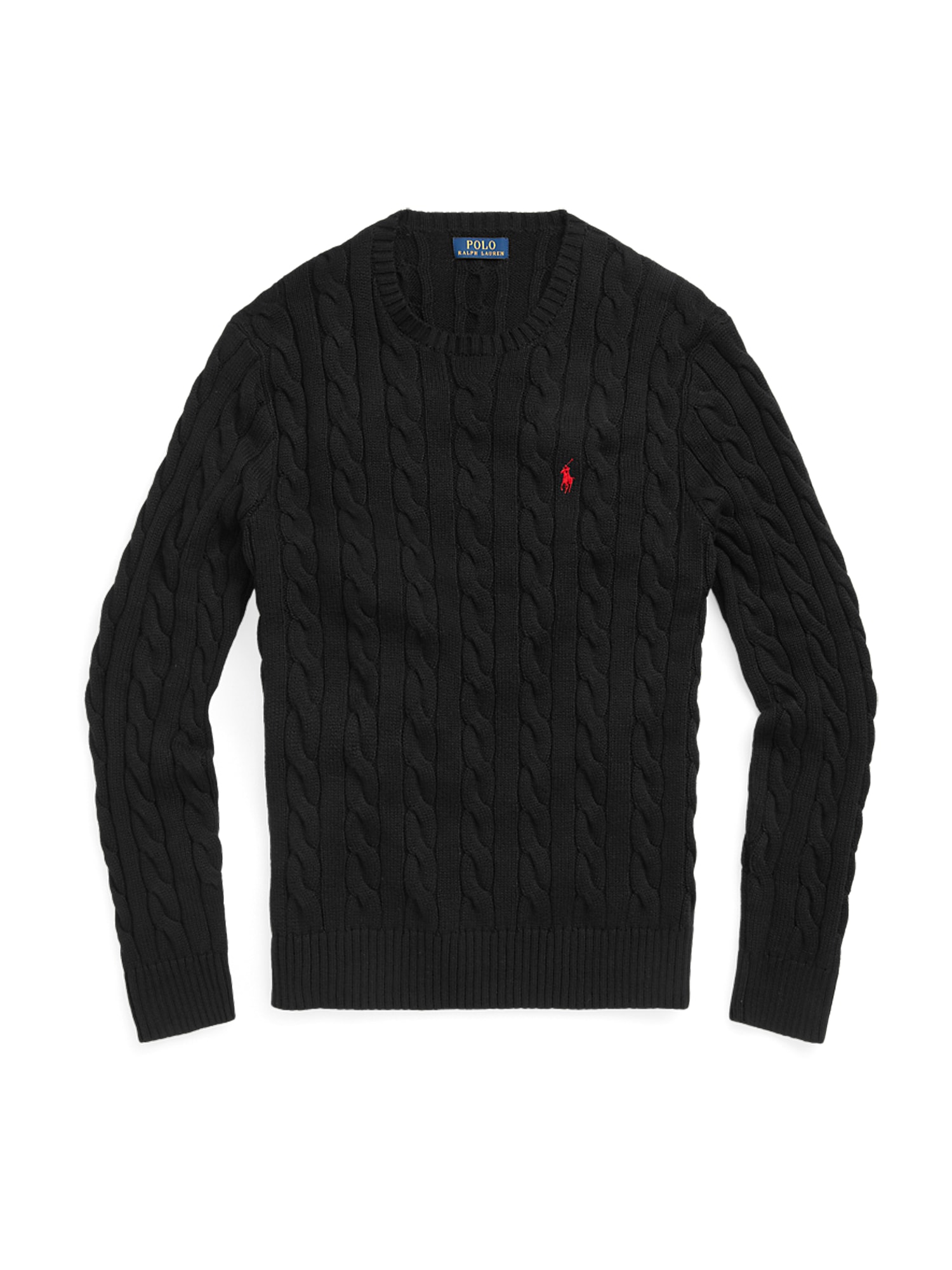 Neulepusero Polo Ralph Lauren PULL COL ROND EN MAILLE TORSADEE EU XS