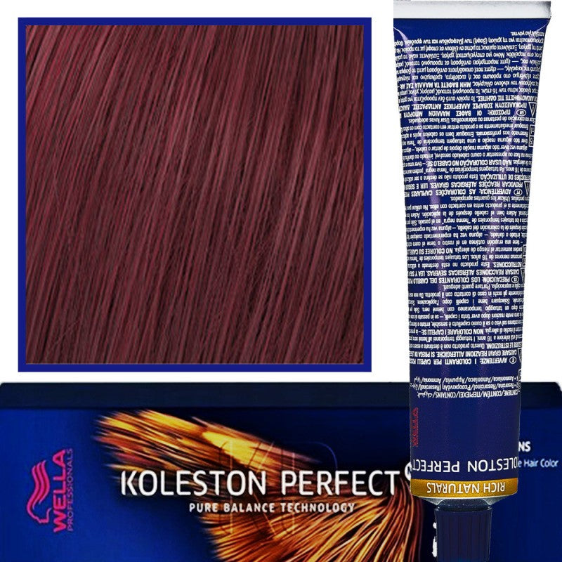 Wella Koleston Perfect Me ammattimainen hiusväri 60ml 55/65 Purple Mahogany Vaaleanruskea