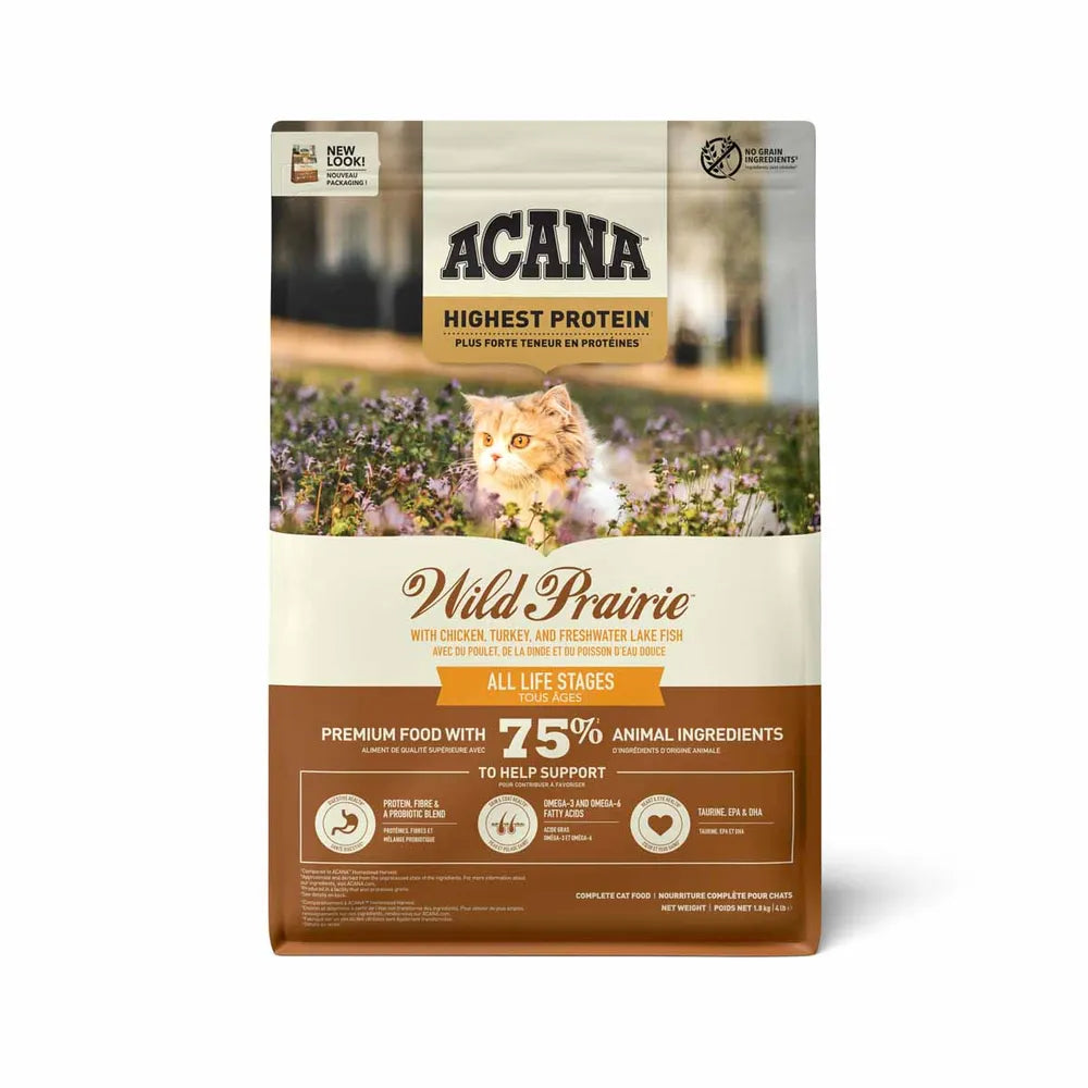 Acana Wild Prairie Dry Cat Food 1.8kg