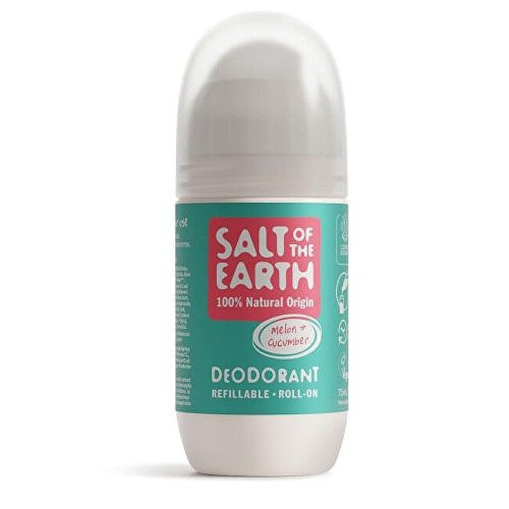 Salt-of-the-earth -deodorantti roll-on meloni ja kurkku 75 ml