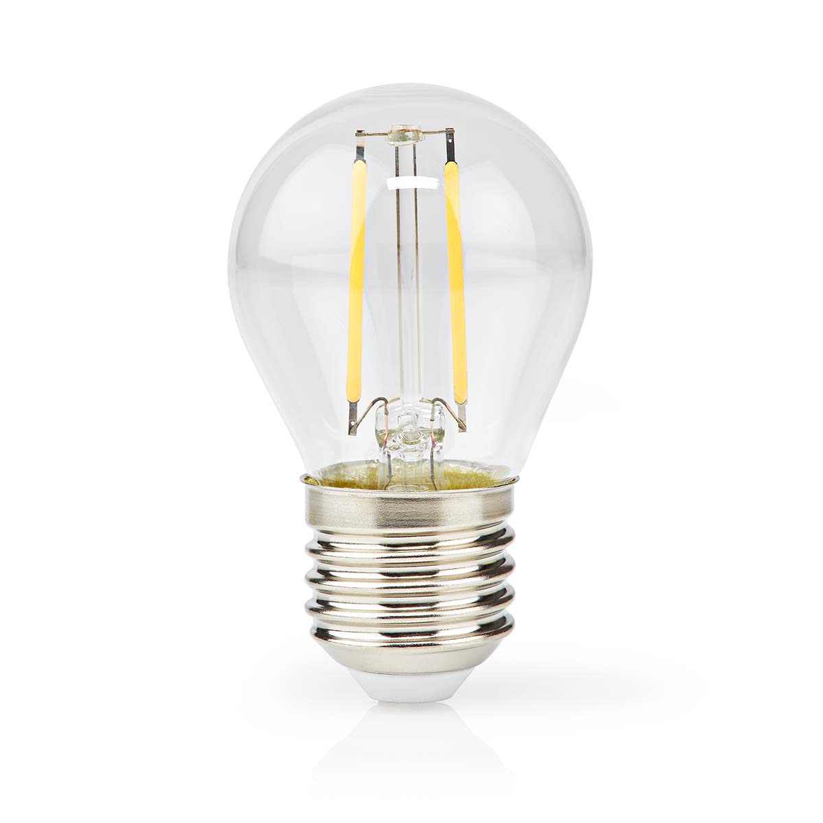 Nedis LED Filamenttilamppu E27 | G45 | 4.5 W | 470 lm | 2700 | Himmennettävä | Lämmin Valkoinen | Retrotyylinen | 1 kpl