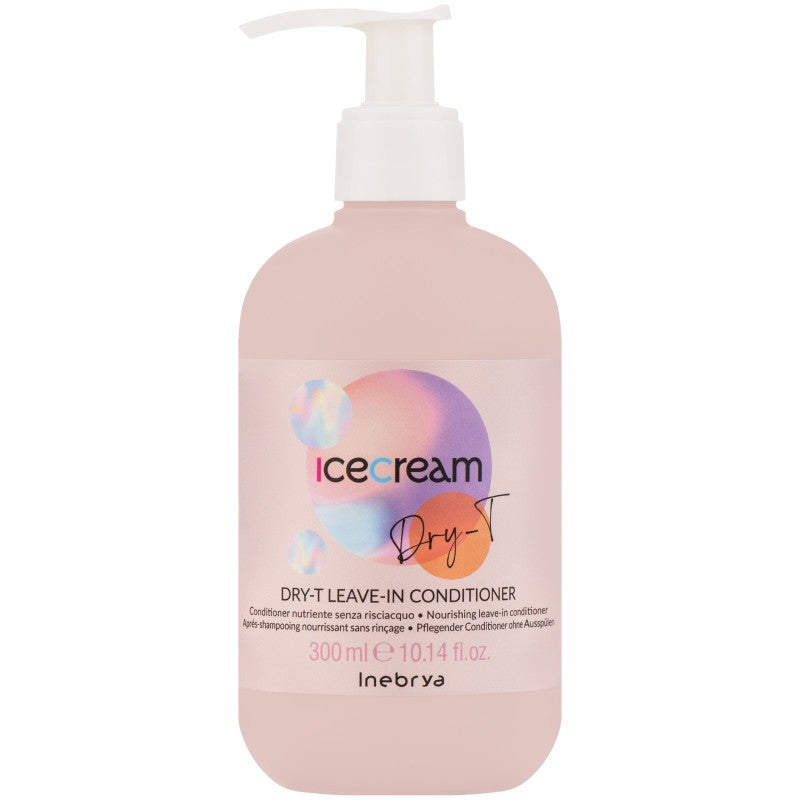 Inebrya Ice Dry-T Jätettävä hoitoainevoide - 300ml