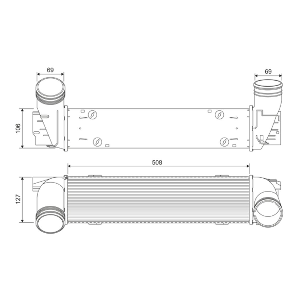 Välijäähdytin VALEO 818392