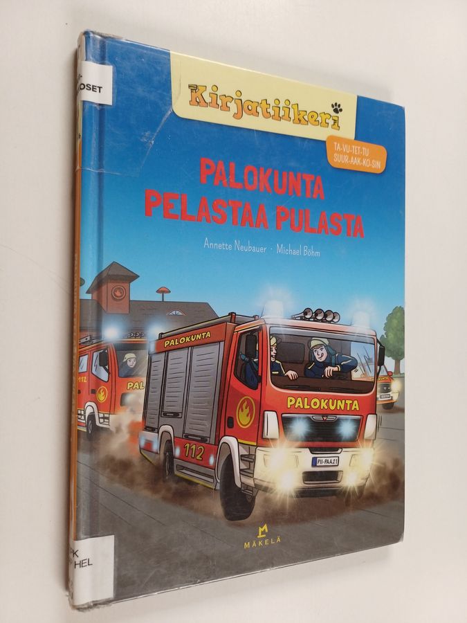 Palokunta pelastaa pulasta