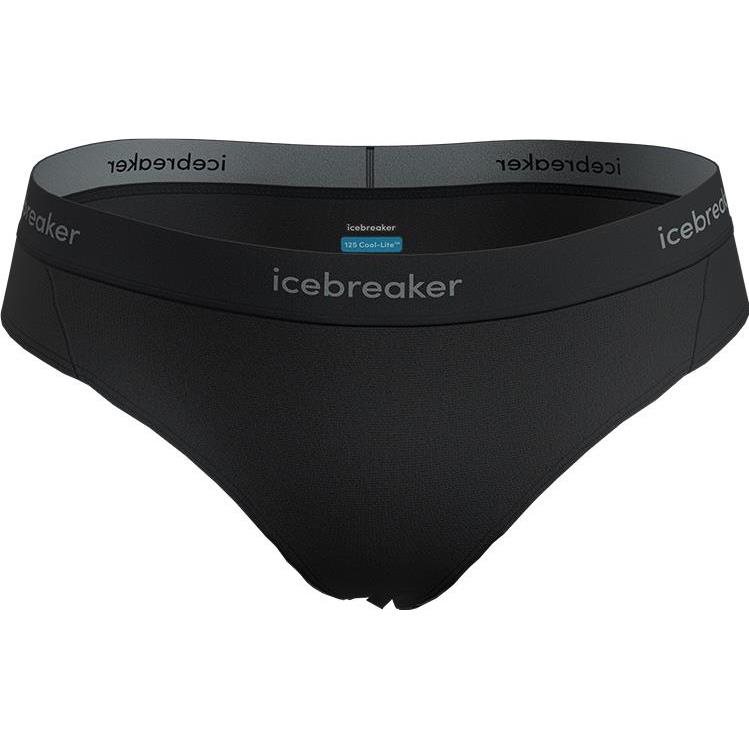 Icebreaker W Mer 125 Cool-LiteSprite Hipster Black - L