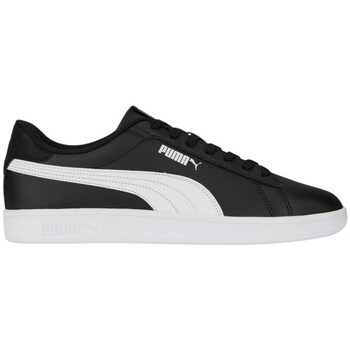 PUMA Matalavartiset tennarit 'Smash 3.0' musta / valkoinen