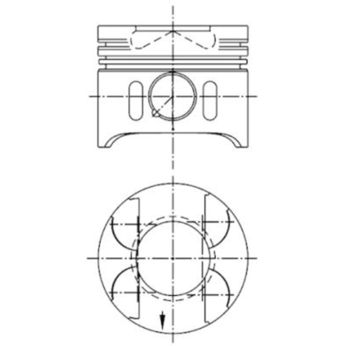 Männät KOLBENSCHMIDT 97482600