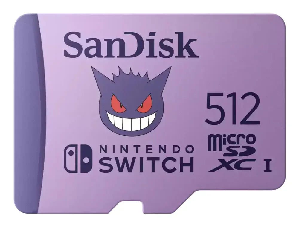 SanDisk Pokémon 512 Gt MicroSDXC UHS-I U3 V30 A1 -muistikortti