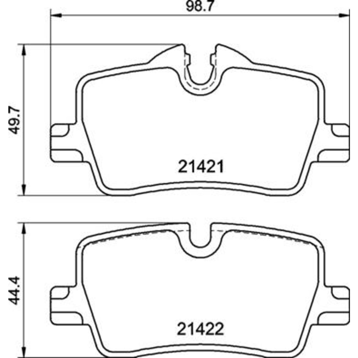 Jarrupalat, levyjarru BREMBO P 06 113