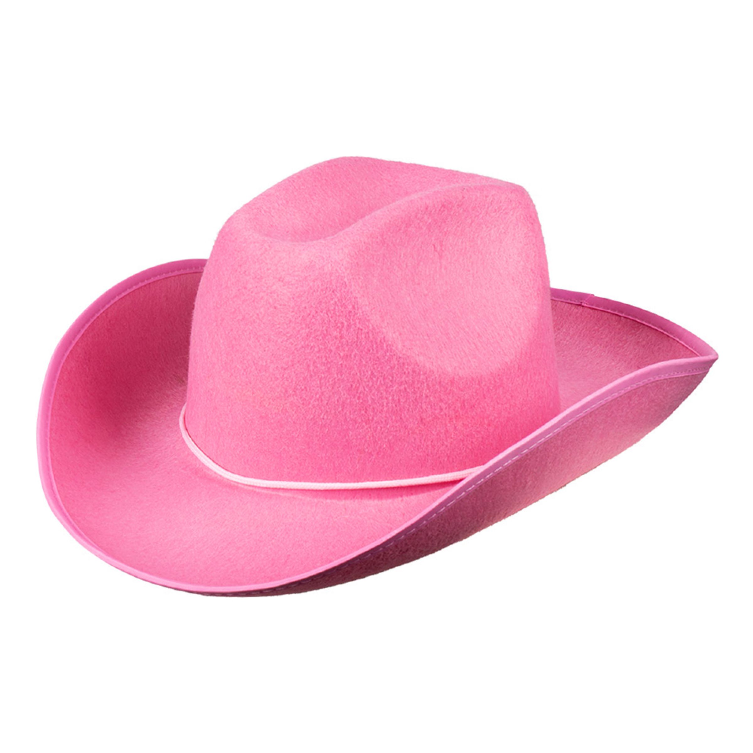 Cowboyhattu Rodeo Vaaleanpunainen - One size