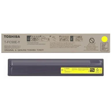 TOSHIBA Värikasetti keltainen 33.600 sivua T-FC50EY Vastaa: N/A
