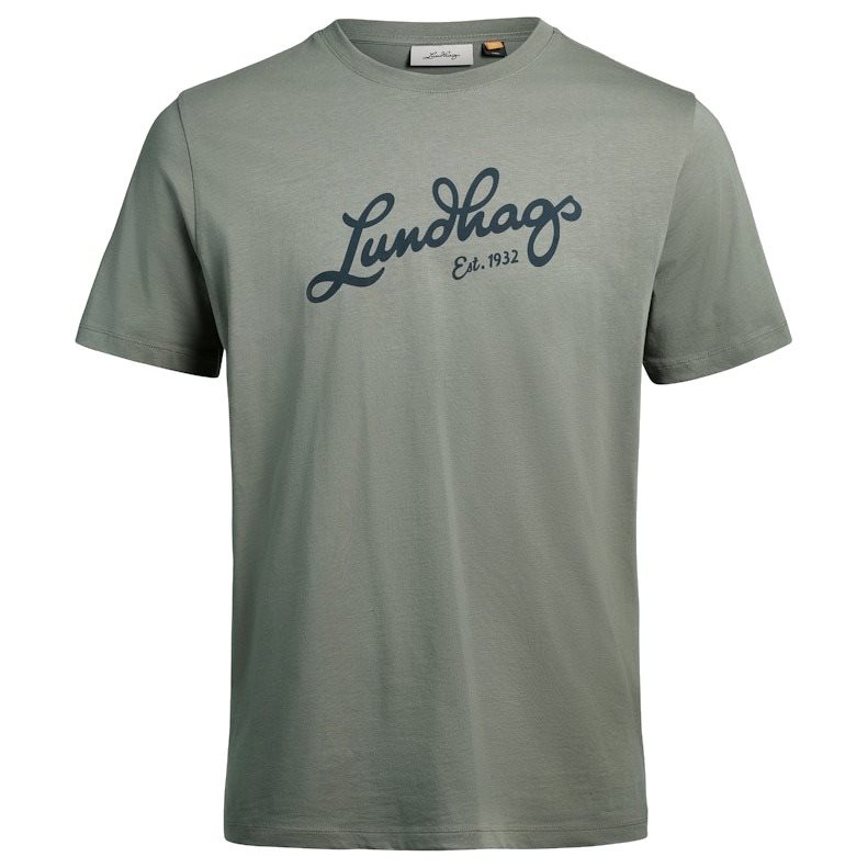 Lundhags Järpen Logo T-shirt M Aloe Green - XXL