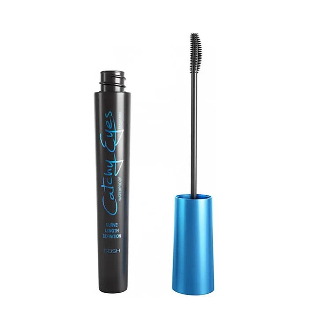 Gosh Mascara Waterproof Kiehtovat silmät 001 Musta 8ml