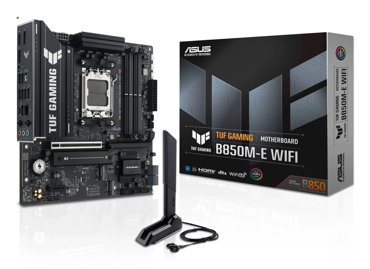 Asus TUF GAMING B850M-E WIFI AM5 mATX -emolevy