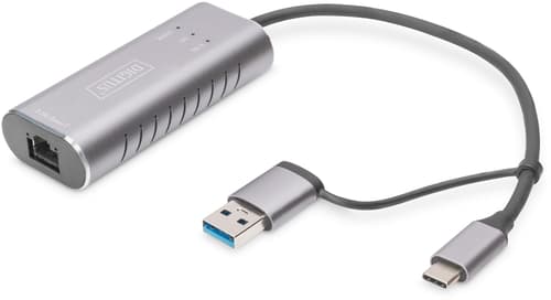 Digitus Verkkosovitin 2.5 Gigabit Usb-c/usb Usb-c 3.1 Rj-45