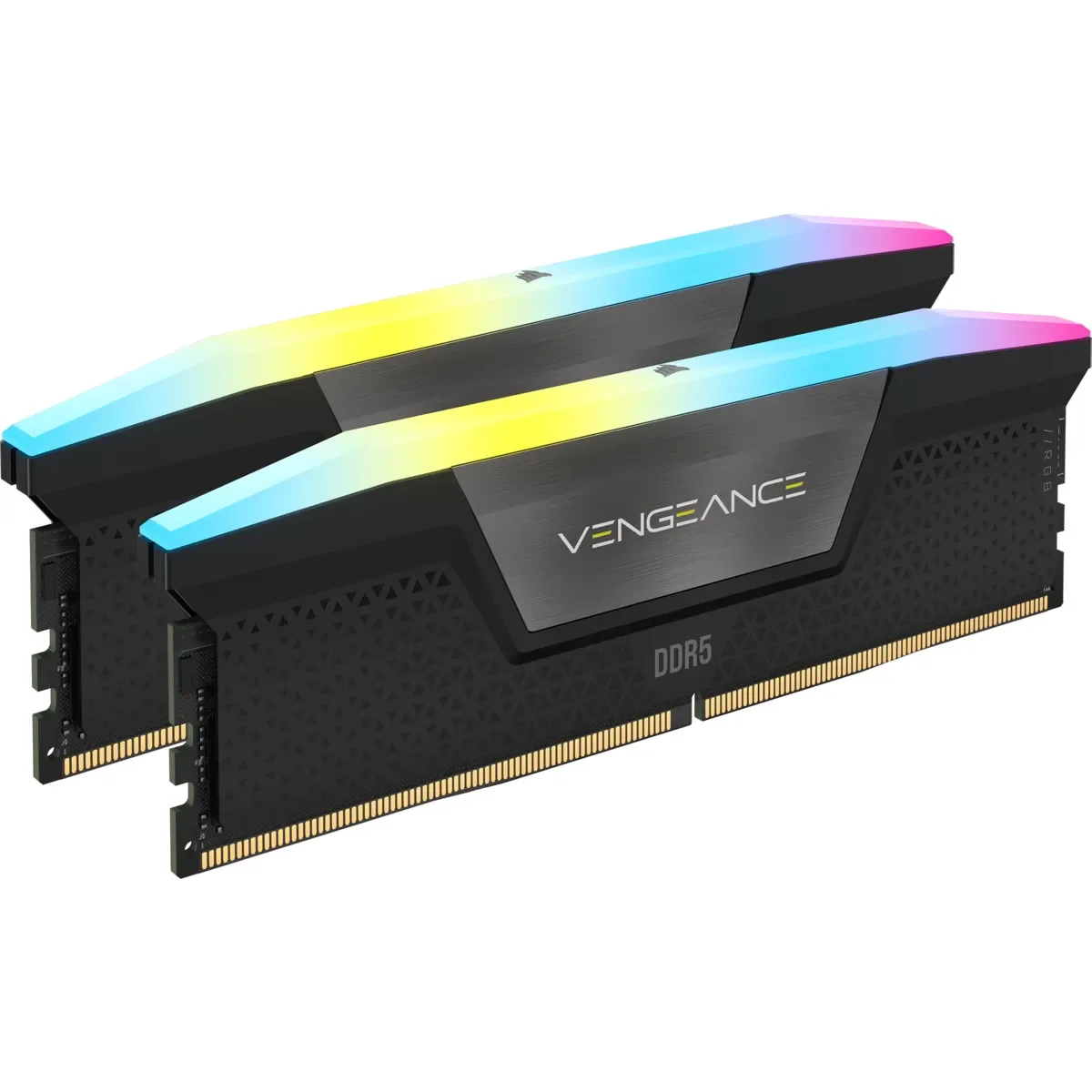 Corsair Vengeance RGB DDR5-5200 - 96GB - CL38 - Dual Channel (2 pcs) - Intel XMP - Musta RGB