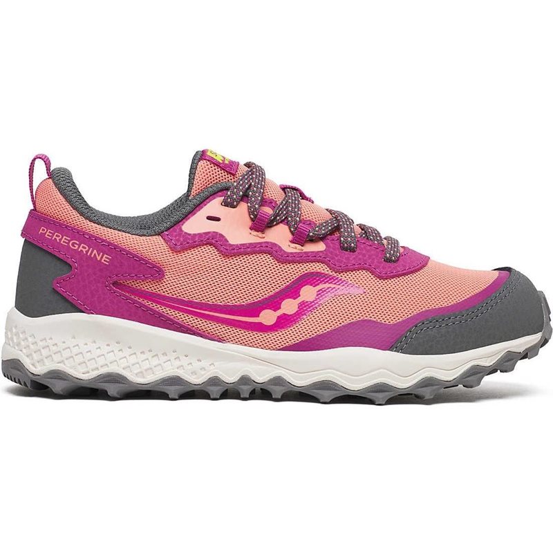 Saucony Peregrine JR Shield Berry/Coral - 37.5