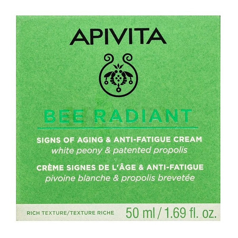 Apivita Bee Radiant Anti-aging and Anti Fatigue Cream Rich Texture 50ml