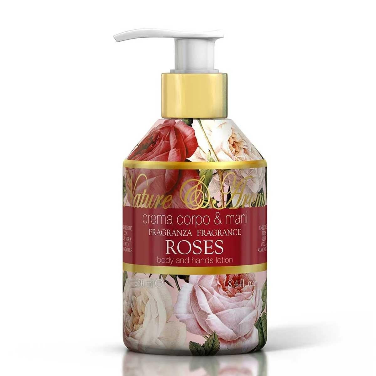 Rudy Nature & Arome käsi- ja vartalovoide 250 ml ruusu