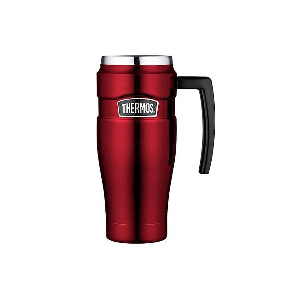 Thermos Style vedenpitävä lämpömittari kahvalla - punainen 470 ml