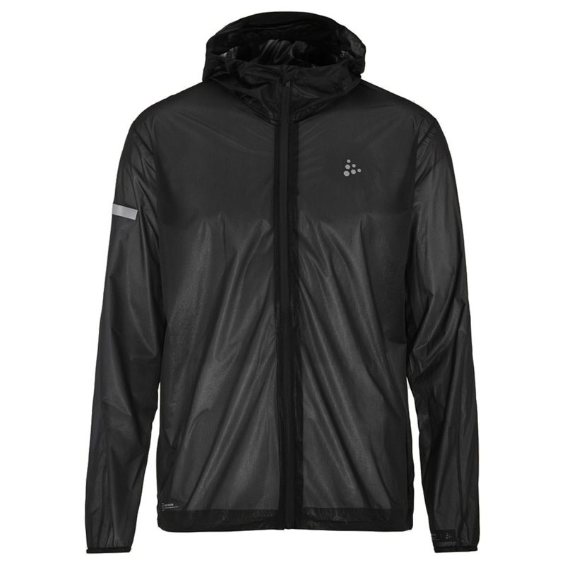 Craft Pro Hydro Lightweight Jacket M Black/Black - L