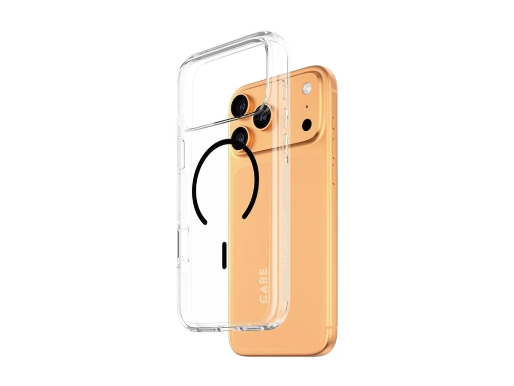 CARE by PanzerGlass Flagship Case Transparent Urban Explorer w. Black MagSafe iPhone 17 Pro Max