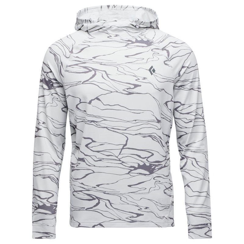 Black Diamond M Alpenglow Hoody Relief-Alloy-Steel - M