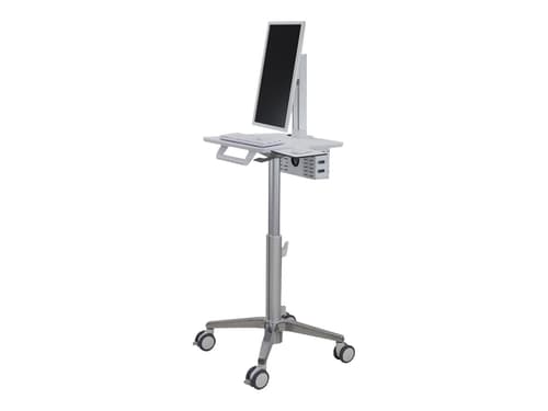 Ergotron StyleView Lean WOW -vaunu, 1 näyttö, enintään 24", 7,3 kg, valkoinen