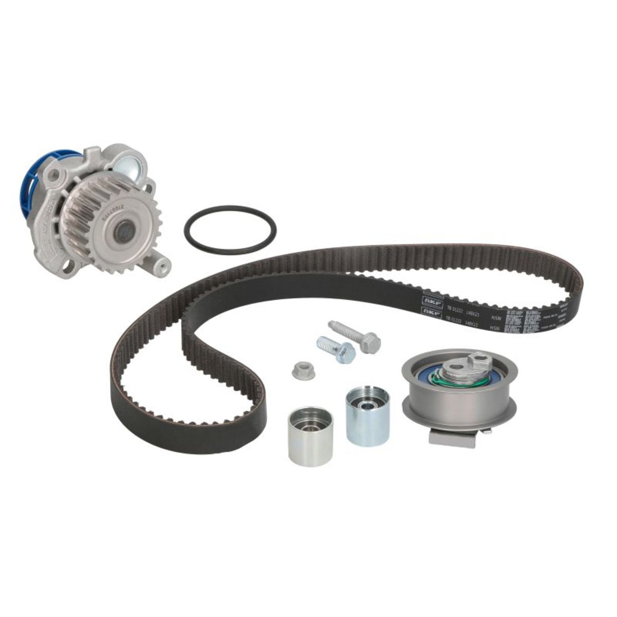 Vesipumppu + jakohihnasarja SKF VKMC 01222
