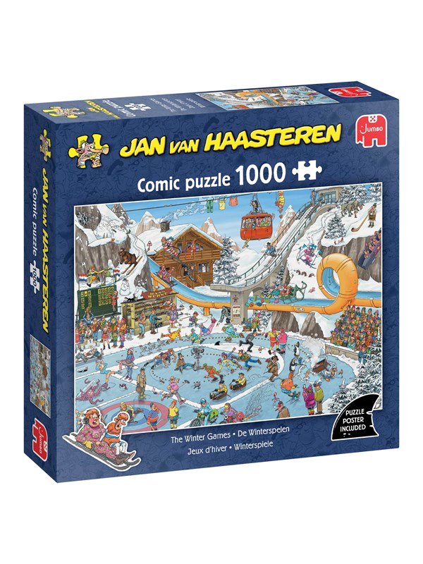 Jan van Haasteren Winter Games Palapeli 1000 palaa