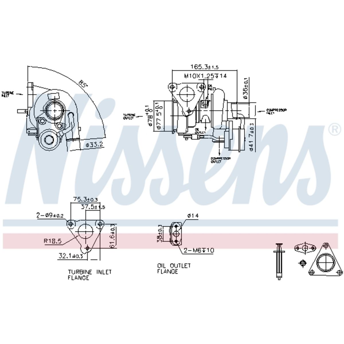 Turboahdin NISSENS 93262