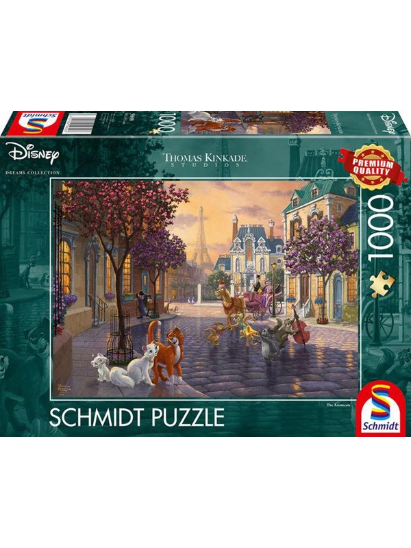 Schmidt Pelaa Disney The Aristocats 1000 | 59690 Lattia
