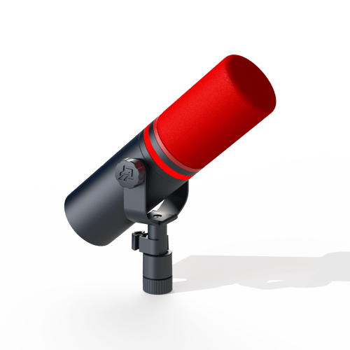 Beacn Mic Foam Windscreen - Punainen