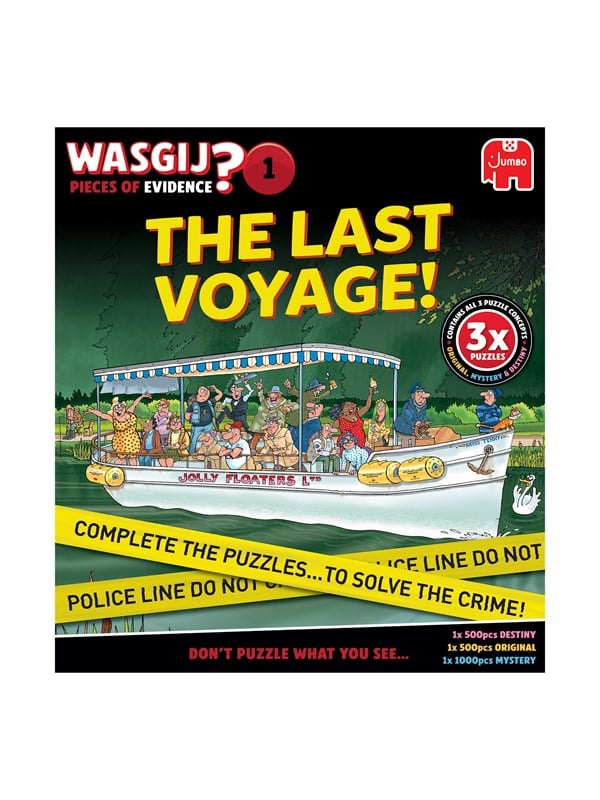 Wasgij Pieces Of Evidence -The Last Voyage! (2x500 & 1x1000)