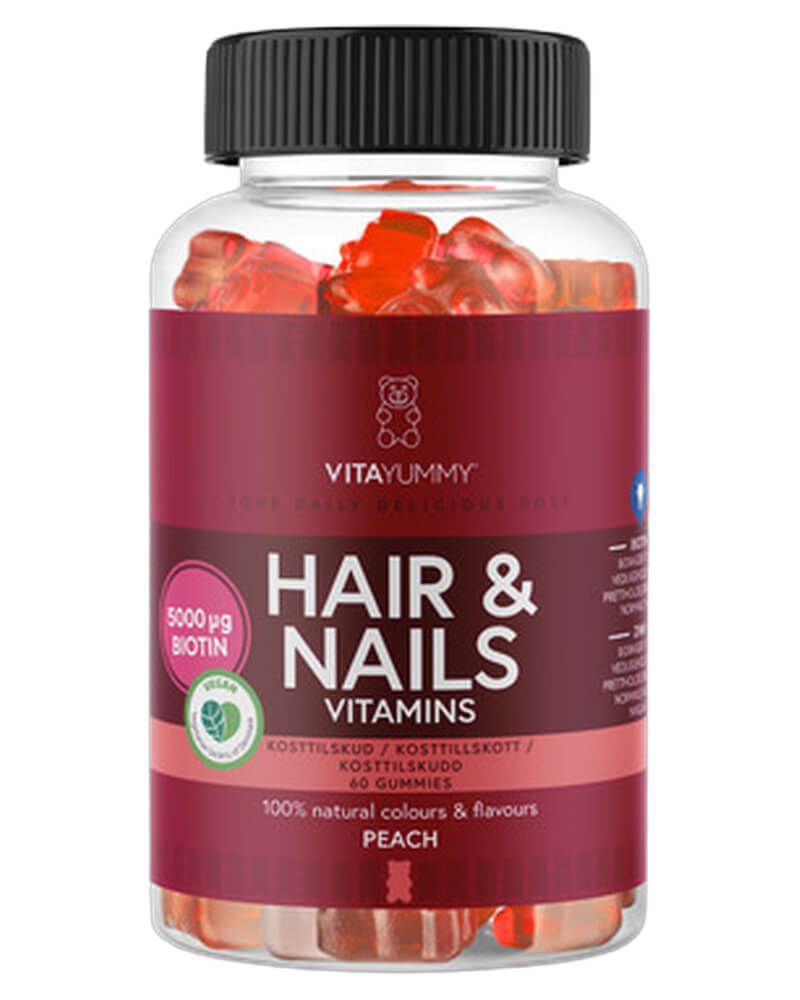 VitaYummy Hair & Nails Peach 60 stk.