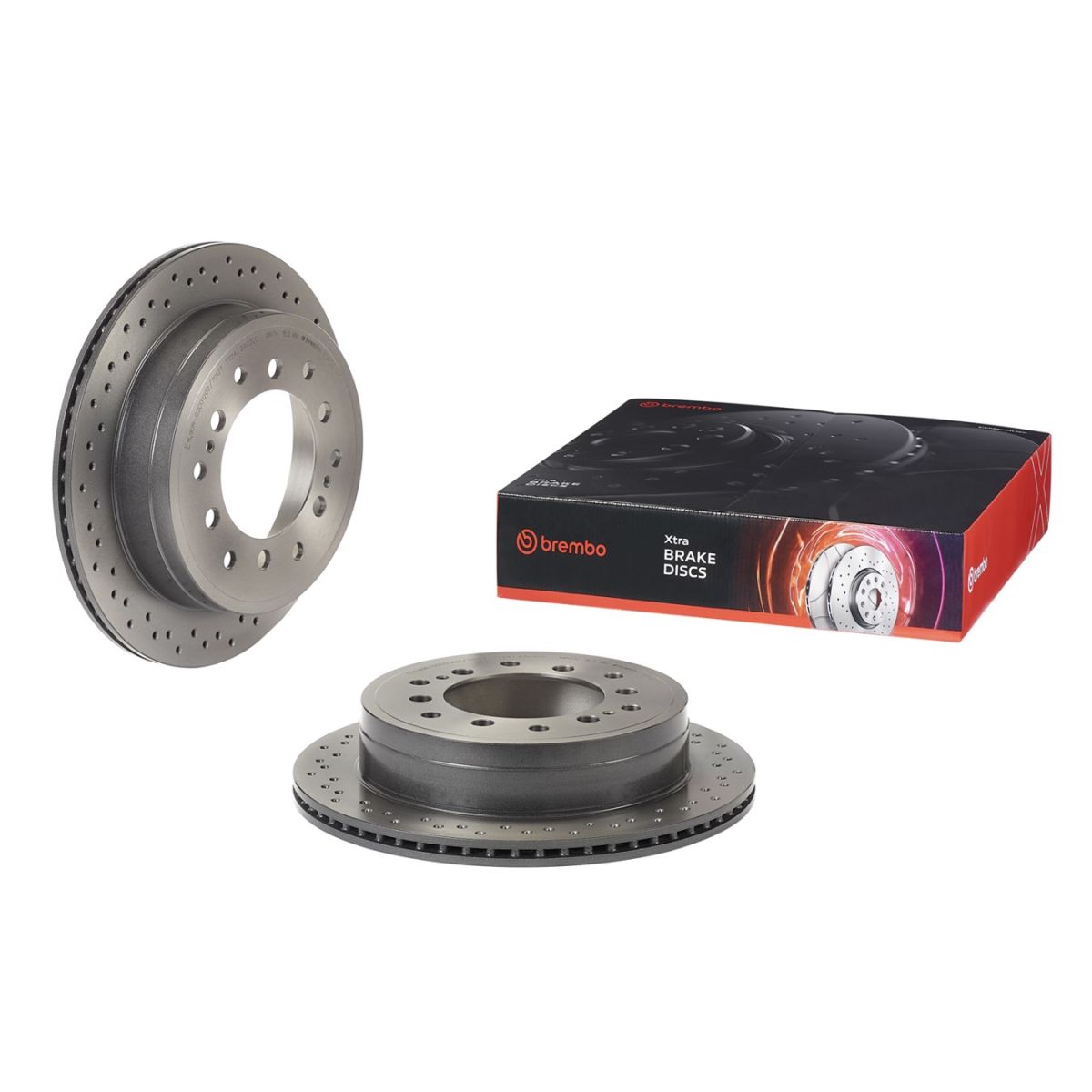 Jarrulevy BREMBO 09.A334.2X
