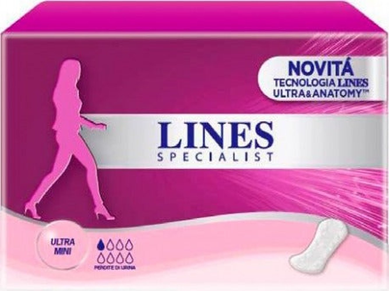 Lines Asiantuntija Ultra Mini - terveyssiteet 24 kpl