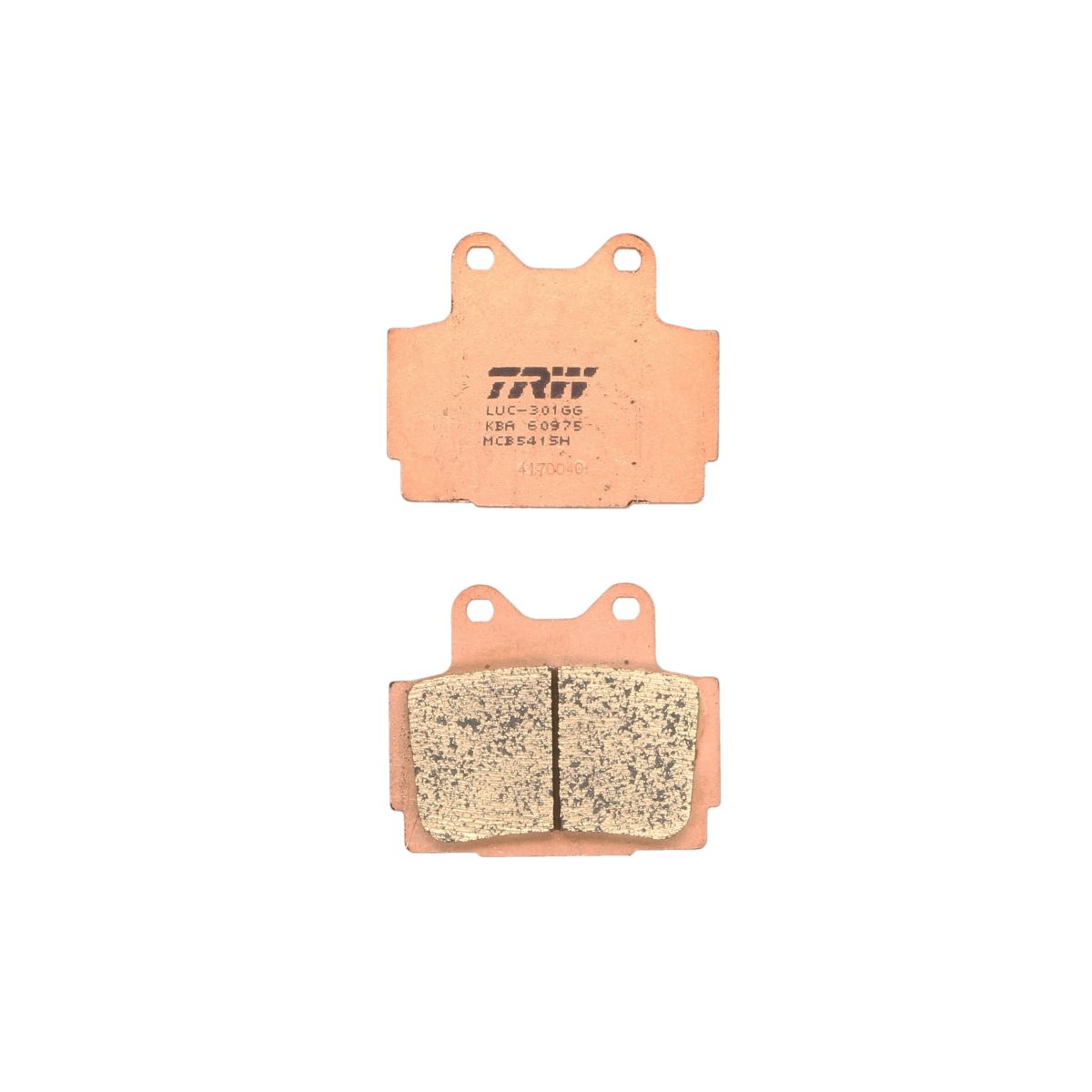 Jarrupalat, levyjarru TRW MCB541SH